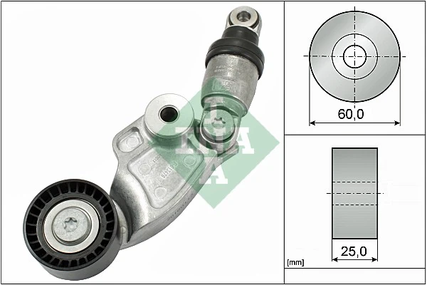 Belt Tensioner, V-ribbed belt